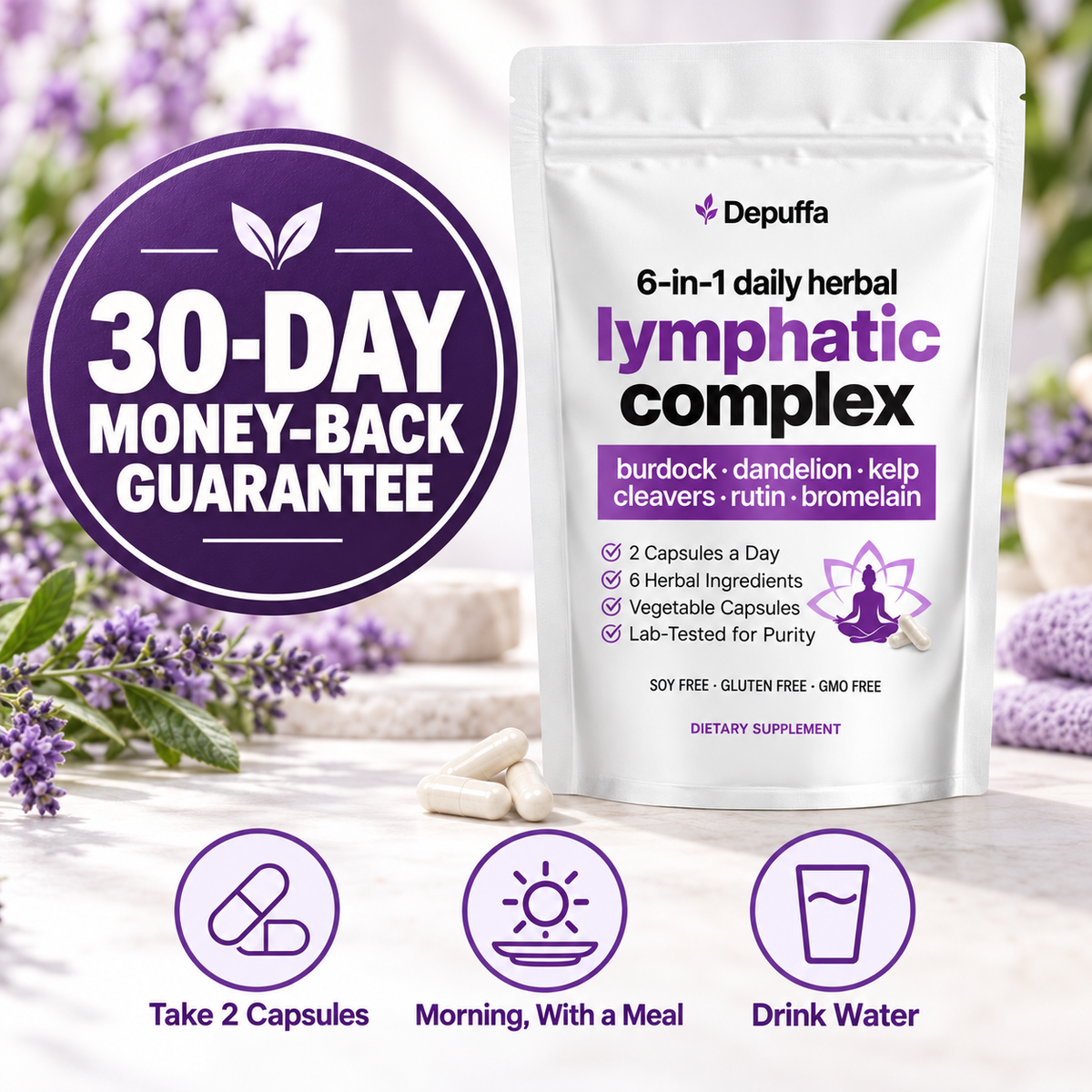 Depuffa Lymphatic Support Capsules image 7